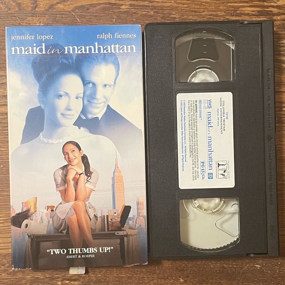 Maid In Manhattan VHS - Picture 3 of 3
